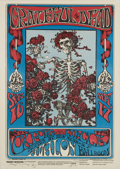 Skull and Roses (FD-26), Mouse & Kelly, 1966.